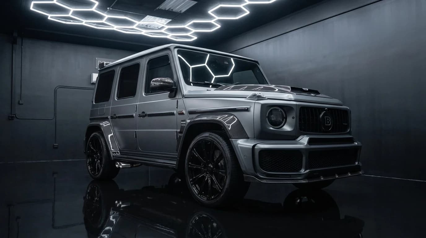 Mercedes-AMG G-Wagon with Brabus kit