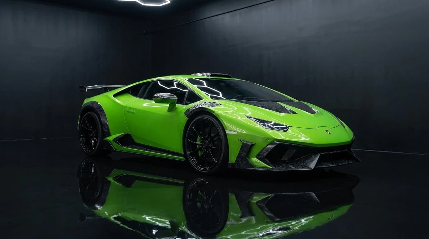 Lamborghini Huracán with Mansory kit